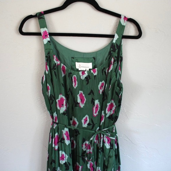 RARE Anthropologie Mireille Pleated Midi Dress - Picture 5 of 13